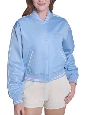 Champion Cropped Varsity Jacket - Size 2X